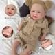 18.5'' solid silicone doll silicone reborn doll silicone girl doll toys gifts