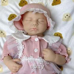 18.5'' solid silicone doll silicone reborn doll silicone girl doll toys gifts