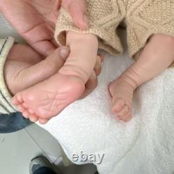 18.5'' solid silicone doll silicone reborn doll silicone girl doll toys gifts