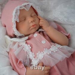 18.5'' solid silicone doll silicone reborn doll silicone girl doll toys gifts