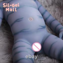 18.5Handmake Silicone Art Dolls Lifelike Reborn Baby Doll Soft Body Newborn Boy