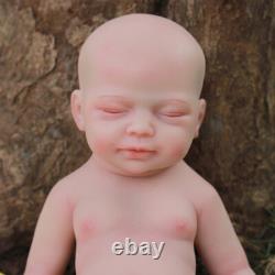 18.5Realistic Cute Newborn Girl Handmake Silicone Reborn Baby Dolls US Stock