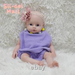 18 Drink-Wet System Reborn Girl Doll Full Soft Platinum Silicone Body Newborn