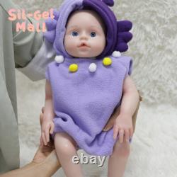 18 Drink-Wet System Reborn Girl Doll Full Soft Platinum Silicone Body Newborn
