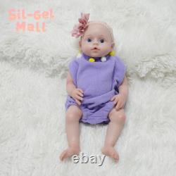 18 Drink-Wet System Reborn Girl Doll Full Soft Platinum Silicone Body Newborn