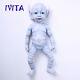 18'' Full Silicone Reborn Baby GIRL Alive Silicone Doll Kids Gift