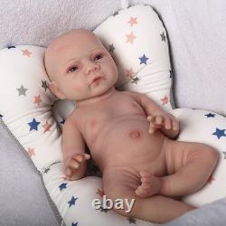 18 Handmade Reborn Baby Dolls Girl Real Life Full Silicone Newborn Doll Gift