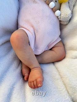 18 Inch Lifelike Twin Reborn Baby Dolls Girl, Realistic Twin Newborn Baby Doll T