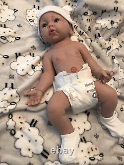 18 Premium Silicone Reborn Baby Boy Soft Floppy Newborn Doll 5 lbs Lifelike