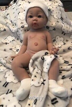 18 Premium Silicone Reborn Baby Boy Soft Floppy Newborn Doll 5 lbs Lifelike