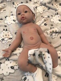 18 Premium Silicone Reborn Baby Boy Soft Floppy Newborn Doll 5 lbs Lifelike