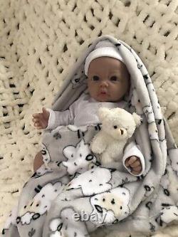 18 Premium Silicone Reborn Baby Boy Soft Floppy Newborn Doll 5 lbs Lifelike