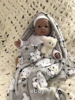 18 Premium Silicone Reborn Baby Boy Soft Floppy Newborn Doll 5 lbs Lifelike