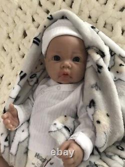 18 Premium Silicone Reborn Baby Boy Soft Floppy Newborn Doll 5 lbs Lifelike