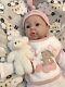 18 Premium Silicone Reborn Baby Girl Blue Eyes Newborn Soft Floppy Infant Doll