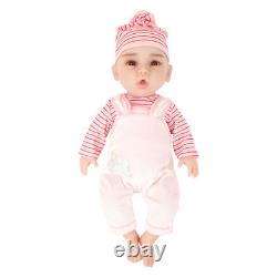 18 Real Baby Silicone Soft Body Lifelike Newborn Girl Baby Toy Christmas Gifts