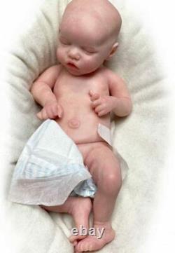 18 Reborn Baby Dolls Girls Solid Platinum Silicone Full Body Already Painte