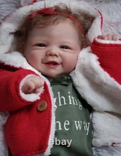 18 Soft Body Vivienne Reborn Baby Doll Lifelike Newborn Realistic Xmas Gift