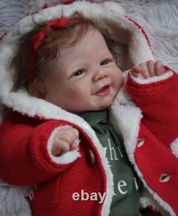 18 Soft Body Vivienne Reborn Baby Doll Lifelike Newborn Realistic Xmas Gift