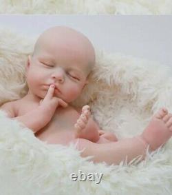 18 inch Full Body Solid Silicone Reborn Baby Doll Soft Flexible Doll Newborn