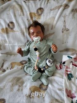 18in Lifelike Reborn Baby Dolls Soft Cloth Body Sleeping Realistic Newborn Gifts