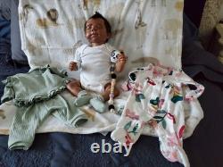 18in Lifelike Reborn Baby Dolls Soft Cloth Body Sleeping Realistic Newborn Gifts