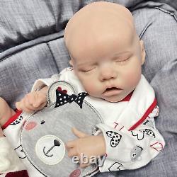 18inch Reborn Baby Dolls Full Silicone Real Girl Boy Doll Handmade Newborn Dolls
