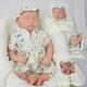 19.29 Reborn Baby Doll Newborn Boy Artist Painted Full Body Lifelike Toy