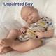 19.68'' Unpainted boy doll, silicone reborn doll, handmade, children's toys, gifts