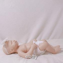 19.68'' Unpainted doll, silicone reborn doll, handmade, children's toys, gifts