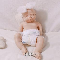 19.68'' Unpainted doll, silicone reborn doll, handmade, children's toys, gifts