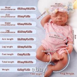 19.68in Reborn doll, silicone doll, handmade, Christmas gift, children's toys