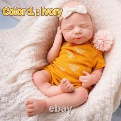 19.68in Reborn doll, silicone doll, handmade, Christmas gift, children's toys