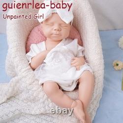 19.68in Unpainted doll, silicone reborn doll, silicone doll handmade, toys, gifts