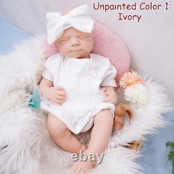 19.68in Unpainted doll, silicone reborn doll, silicone doll handmade, toys, gifts