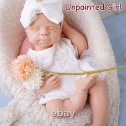 19.68in Unpainted doll, silicone reborn doll, silicone doll handmade, toys, gifts