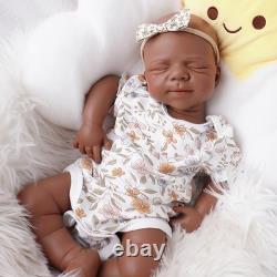 19.68in silicone doll reborn doll Christmas gift sleeping baby doll handmade