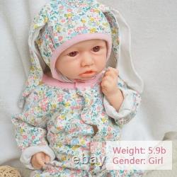 19.88'' solid silicone doll silicone reborn doll silicone girl doll toys gifts