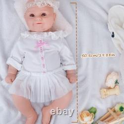19.88'' solid silicone doll silicone reborn doll silicone girl doll toys gifts