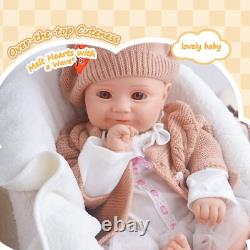 19.88'' solid silicone doll silicone reborn doll silicone girl doll toys gifts