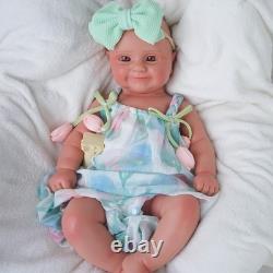 19.88in silicone doll silicone reborn doll handmade whshable toys gifts crafts
