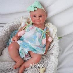 19.88in silicone doll silicone reborn doll handmade whshable toys gifts crafts