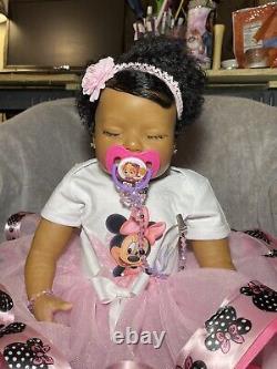 19 Africa American Reborn Baby Doll