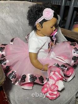 19 Africa American Reborn Baby Doll