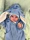 19 Artist Painted Reborn Baby Doll Elijah Soft Cloth Body Realistic Newborn Toy