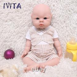 19 Chubby Baby Boy Full Body Silicone Lifelike Reborn Baby Doll Xmas Gifts