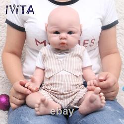 19 Chubby Baby Boy Full Body Silicone Lifelike Reborn Baby Doll Xmas Gifts