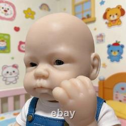 19 Full Body Silicone Reborn Baby Boy Doll 7.16lb Realistic for Kids Age 3+