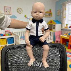 19 Full Body Silicone Reborn Baby Boy Doll 7.16lb Realistic for Kids Age 3+