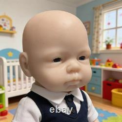 19 Full Body Silicone Reborn Baby Boy Doll 7.16lb Realistic for Kids Age 3+